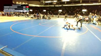 Girls 110 lbs Cons. Round 3 - Zowie Lehecka, Hockinson (Girls) vs Genesis Guerrero, Granger (Girls)