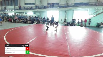 57 lbs Final - Keira Thach, Eastvale Elite vs Aamir Jones, Threshold WC