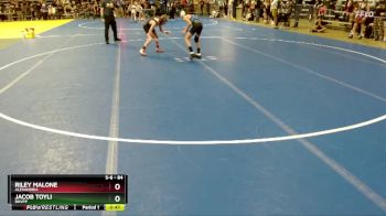 84 lbs Champ. Round 1 - Riley Malone, Alexandria vs Jacob Toyli, BHVPP
