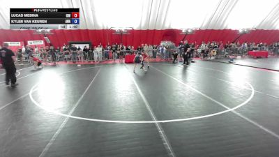 120 lbs Cons. Rd Of 16 - Lucas Medina, IZZY Style Wrestling vs Kyler Van Keuren, Askren Wrestling Academy