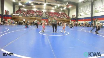 61 lbs Rr Rnd 1 - Dean Lovelace, Caney Valley Wrestling vs Tristan Price, Brushy Wrestling Club