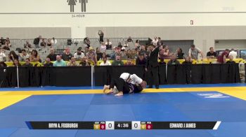 Edward J James vs Bryn A. Fosburgh 2025 World Master IBJJF Jiu-Jitsu Championship