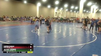 170 lbs Placement (16 Team) - Aspen Eagle, Wellington vs Alyssa Gerber, RPA/Head Hunters