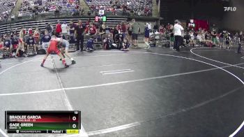 85 lbs Semis & 1st Wrestleback (8 Team) - Bradlee Garcia, Team Texas Blue vs Gage Green, Idaho