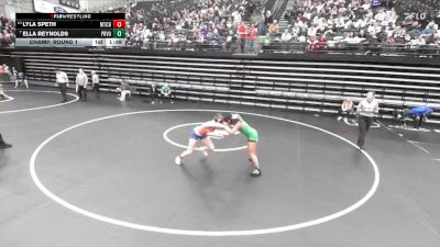 4A 130 lbs Champ. Round 1 - Ella Reynolds, Provo vs Lyla Speth, Mountain Crest