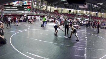 105 lbs Cons. Round 1 - Asher Coleman, Rocket Wrestling Club / RWC vs Trey Greenwood, Wrestling With Character