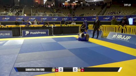 Samantha Lynn Ford vs Bruna Teodoro Santos 2026 Pan Jiu Jitsu IBJJF Championship