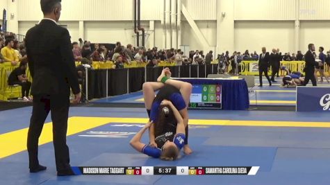 Samantha Carolina Ojeda vs Madison Marie Taggart 2024 World IBJJF Jiu-Jitsu No-Gi Championship