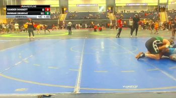 197 lbs Semifinal - Gunnar DeGroat, Unattached The Citadel vs Xander Dossett, The Storm Wrestling Center