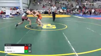 145 lbs Prelims - Jacob Storie, Tiger Wrestling Club vs Ashton Slavick, Young Guns Purple