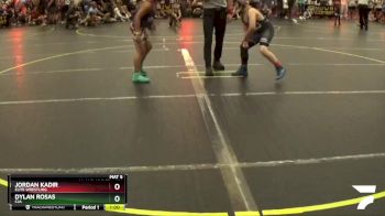 101 lbs Quarterfinal - Jordan Kadir, Elite Wrestling vs Dylan Rosas, CJA