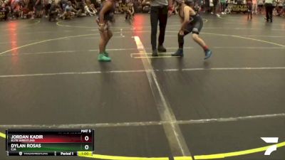 101 lbs Quarterfinal - Jordan Kadir, Elite Wrestling vs Dylan Rosas, CJA