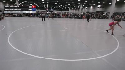 130 lbs Cons. Rd Of 32 - Demi Drummond, Missouri vs Kristianna Boyum, ReZults Wrestling