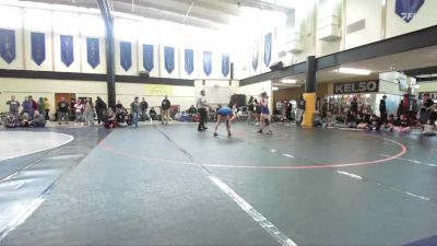 140lbs Quarterfinal - Madison Watts, Sumner (Girls) vs Anya DeBoer, Rogers (Puyallup) (Girls)