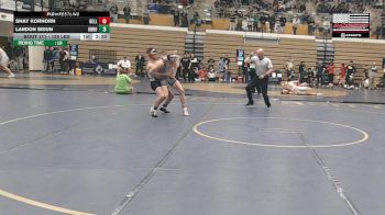 125 lbs Round Of 16 - Shay Korhorn, Bellarmine vs Landon Sidun, Unrostered - Hutchy Hammers