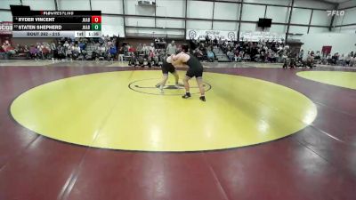 215 lbs Cons. Semi - Ryder Vincent, Juab vs Staten Shepherd, Juab