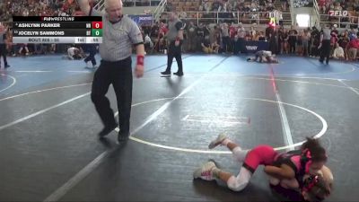 55 lbs Cons. Semi - Ashlynn Parker, New Richmond vs Jocelyn Sammons, Boo Trained