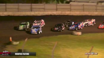 Feature Replay | IMCA Modifieds at Kossuth County Fair Race
