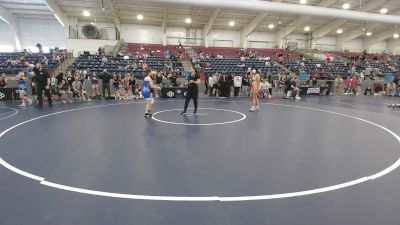 125 lbs Champ. Rd Of 16 - Kiera Deleon, Fighting Squirrels Wrestling Club vs Lilly Quintanilla, Team Wyoming