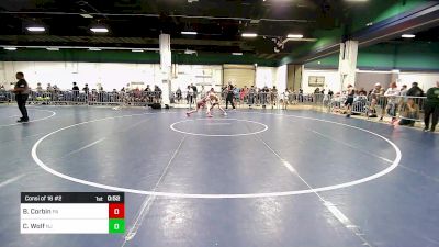 100 lbs Consi Of 16 #2 - Brian Corbin, PA vs Chris Wolf, NJ