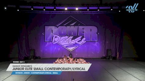 Dance Dynamics - Junior Elite Small Contemporary/Lyrical [2025 Junior - Contemporary/Lyrical - Small Day 2] 2025 Power Dance Grand Nationals