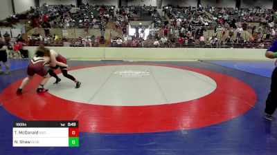 190 lbs Rr Rnd 2 - Troy McDonald, Social Circle USA Takedown vs Nicholas Shaw, Georgia