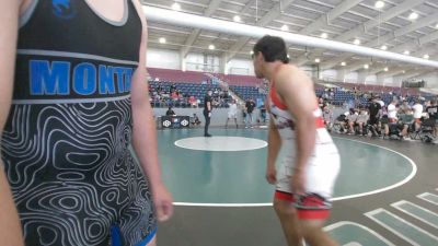 215 lbs Justin Marquez, Wyoming vs Cooper Wayman, Montana