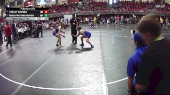 113 lbs 1st Place Match - Hadley Bargen, Lakeview vs Addilynn VanHousen, Seward Wrestling Club