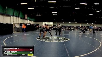 215 lbs Cons. Round 1 - Landon Jordan, Stuart Cramer vs Cristian Hoffman, Lexington