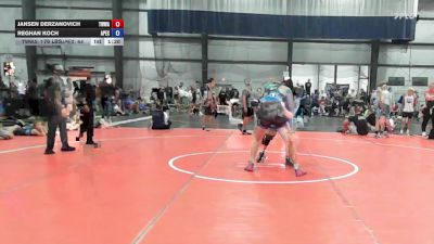 76 lbs Semifinal - Jansen Derzanovich, Team Worldwide - W vs Reghan Koch, Apex (OH) Girls - W