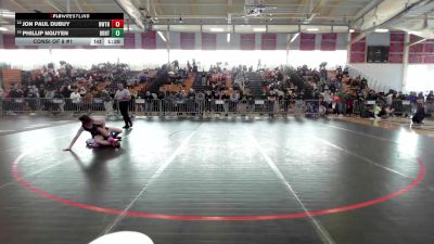 106 lbs Consi Of 8 #1 - Jon Paul Dubuy, Newton North vs Phillip Nguyen, Braintree