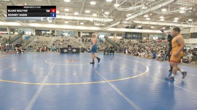 215 lbs 3rd Place Match - Blake Nguyen, Team Idaho vs Rodney Sabin