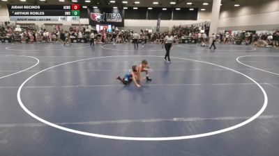 43 lbs Cons. Semis - Judah Recinos, Arlington Cardinals Wrestling Club vs Arthur Robles, Brighton Wrestling Club