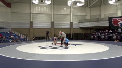 63 lbs Cons. Sub-rd Of 16 - Anthony Melsenti, South Side Wrestling Club vs Milo Mccormick, Michigan Matcat Wrestling Club