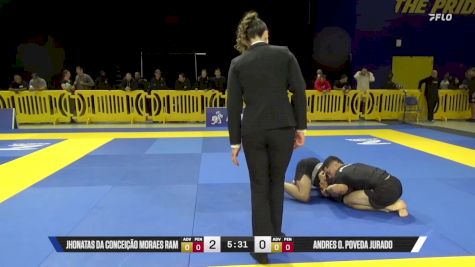 Andres O. Poveda Jurado vs Jhonatas Da Conceição Moraes Ram 2025 Pan IBJJF Jiu-Jitsu No-Gi Championship