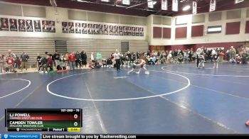 75 lbs Quarterfinal - LJ Powell, Charger Wrestling Club vs Camden Towler, Stallions Wrestling Club