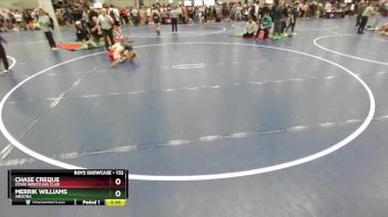 132 lbs Cons. Round 3 - Chase Creque, Stars Wrestling Club vs Merrik Williams, Arizona