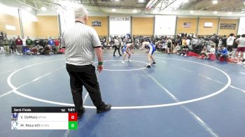 157 lbs Semifinal - Vincent DeMaio, Methuen vs Marc Maurath, Newtown