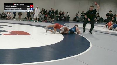 62 kg Cons. Sub-rd Of 16 - Luis Alvarado, New Mexico vs Kingston Stricker, Michigan