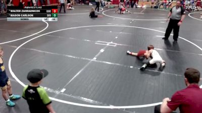 59 lbs Semis - Mason Carlson, Shootbox Rigby vs Walter Zahradnicek, Idaho Gold Wrestling Club