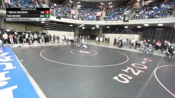 113 lbs Champ. Round 2 - Micah Jackson, Washington vs Tad Moore, Geneseo