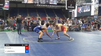 182 lbs Rnd Of 64 - Mason Cover, Ohio vs Josh Labarbera, Illinois