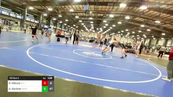 220 lbs Rr Rnd 3 - Riley OBoyle, Elite NJ HS Black vs Gage Gardner, 4M/Rideout Power