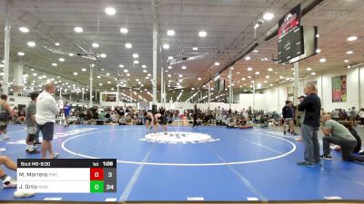 154 lbs Quarterfinal - Maksim Marrero, Pirate Wrestling Club vs Joseph Ortiz, Revival Black