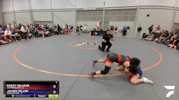 112 lbs Placement Matches (16 Team) - Kailey Salazar, California Red vs Jayden Keller, Missouri Fire