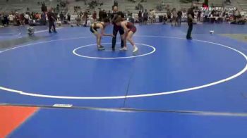 120 lbs Consolation - Tristan Hale, NC vs Caden Frost, ME