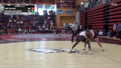 165 lbs 5th Place Match - Michael Hutchison, Millikin vs Trey Kellow, Simpson