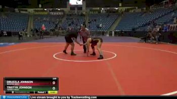 235 lbs Semifinal - Tristyn Johnson, Topeka-West vs Druzzla Johnson, Wichita-West