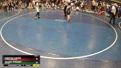 70 lbs Cons. Round 2 - Draken Stewart, Millard vs Cheston Carter, Cougars Wrestling