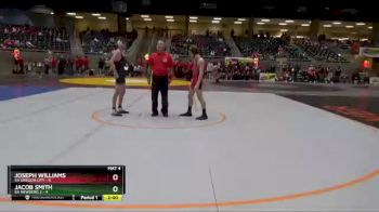 120 lbs Round 3 (4 Team) - Jacob Smith, 6A Newberg 2 vs Joseph Williams, 6A Oregon City